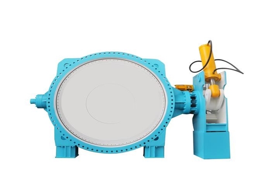 Double Disc Eccentric  Flanged End Butterfly Valve 4 1.0 Mpa