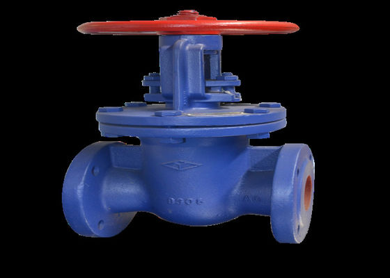 GOST Cast Iron Flanged Gate Valve With Handle Full Port Lightweight