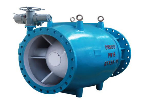 Flange Type Globe Valve Ductile Iron Regulating Electric Actuator Power