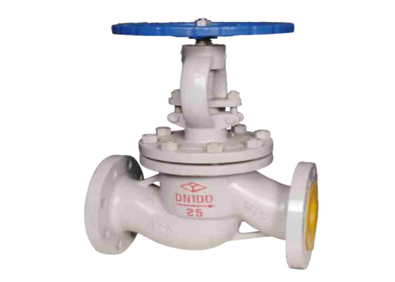 معيار روسيا Globe Valve 1.0 / 2.5 / 4.0 Mpa Rising Stem WCB